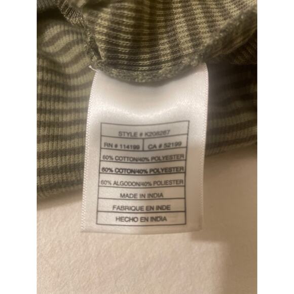 Quicksilver Kids Size Small 8/10 Long Sleeve Striped Shirt Crew Neck Play - Picture 4 of 7